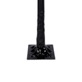 AECOJOY 3 Pac Christmas Tree with Purple Lights, 4FT 5FT and 6FT, Lighted Black Tree for Halloween Decoration