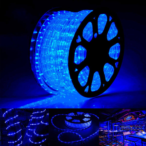 100ft LED Rope Lights Outdoor, 720 LED Connectable and Flexible Tube Lights with 8 Modes, Waterproof LED Rope Lighting for Garden, Patio, Bedroom,